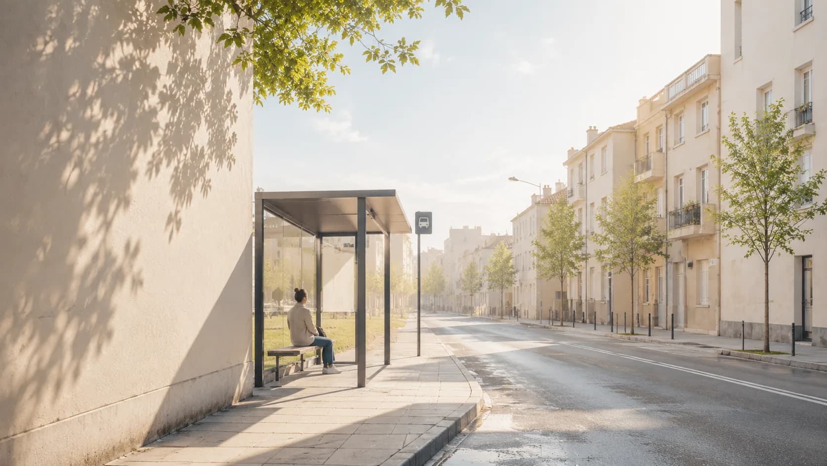 Fond d’écran 3 de la collection Horizons urbains pour un espace de travail visuel avec Glass Desktop Box