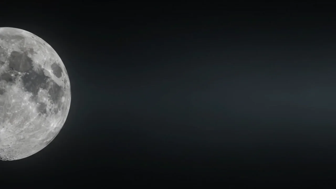 Luna sobre el escritorio — Luna sobre el escritorio cobra vida como una animación surrealista y silenciosa para las cajas y el escritorio.