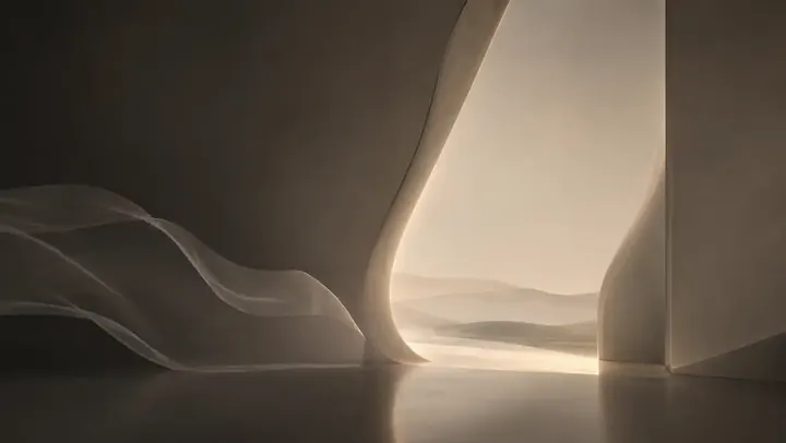 Paisaje brumoso — Una animación tranquila y silenciosa para cajas y el escritorio.