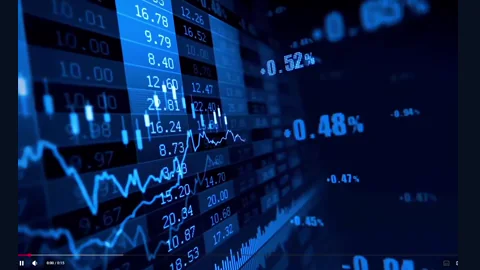 株価. ライブチャートと価格 — ダイナミックな市場データ、緑の輝き